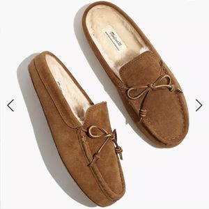 Suede Moccasin Scuff Slippers